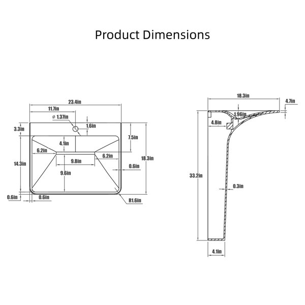 Product Dimensions