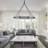 Solveiga 8 - Light Iron Dimmable Globe Chandelier