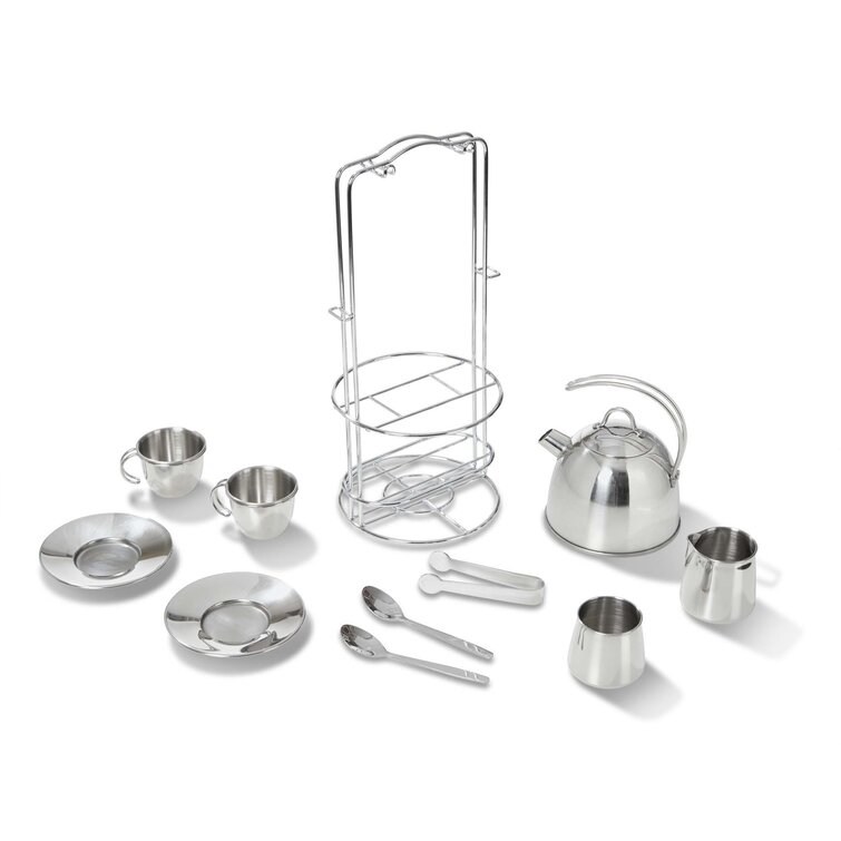 https://assets.wfcdn.com/im/94960920/resize-h755-w755%5Ecompr-r85/1765/176594032/Melissa+%26+Doug+Stainless+Steel+Tea+Set+And+Storage+Stand%2C+11+Pieces.jpg