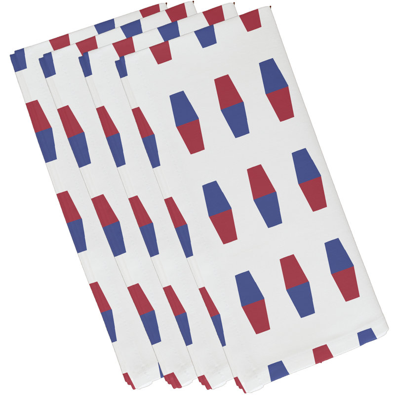 Ensemble de serviettes 4 pièces Aksel, Rouge