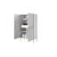 Alessja 2 Door Manufactured Wood Wardrobe-1658255454