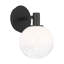 Sean Lavin Torian Bathroom Bedroom Wall Fixture With Milk Clear Glass Mix Shade-241316443-241316440-241316439