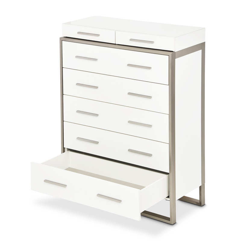 Commode haute 7 tiroirs Marquee