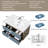 9 35.43'' Single Bathroom Vanity with Top-101092138