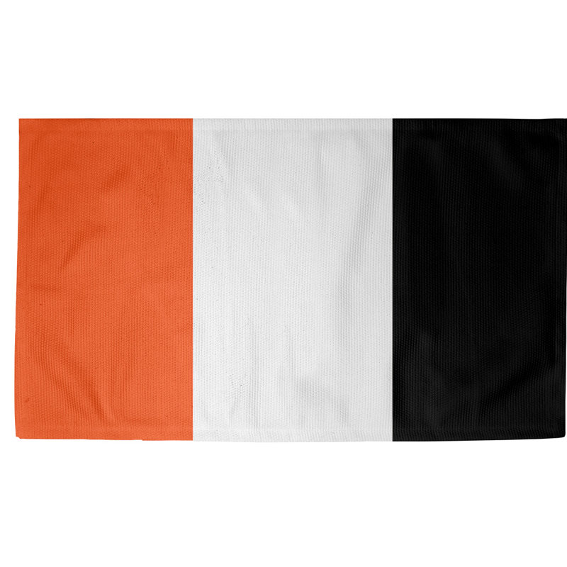 Tapis orange/blanc pour le football cincinnati, Rectangle 2 pi x 3 pi, Oui