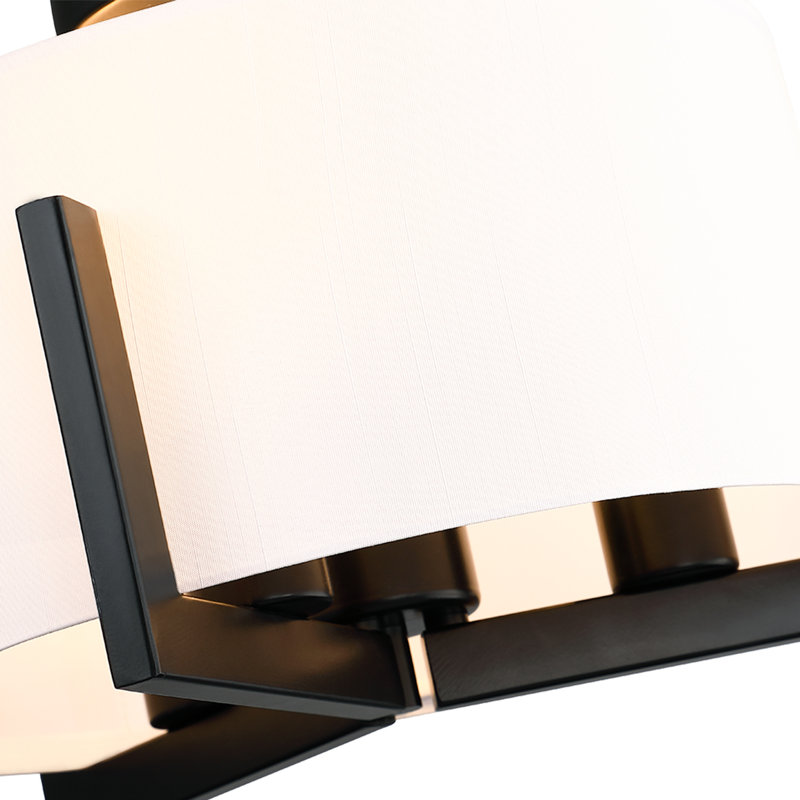 Gaspara Linen Semi Flush Mount
