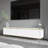 Modern White & Gold TV Stand, 70.9 x 17.7 x 14.0 inches | 100% Melamine Coated Particle Board, Thickness: 0.7 inches | Numerous Shelves, Wall-Mountable Design | Elegant Glam Home Furniture for Living Room-2068663883