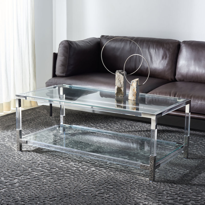 Louisa Coffee Table, Silver