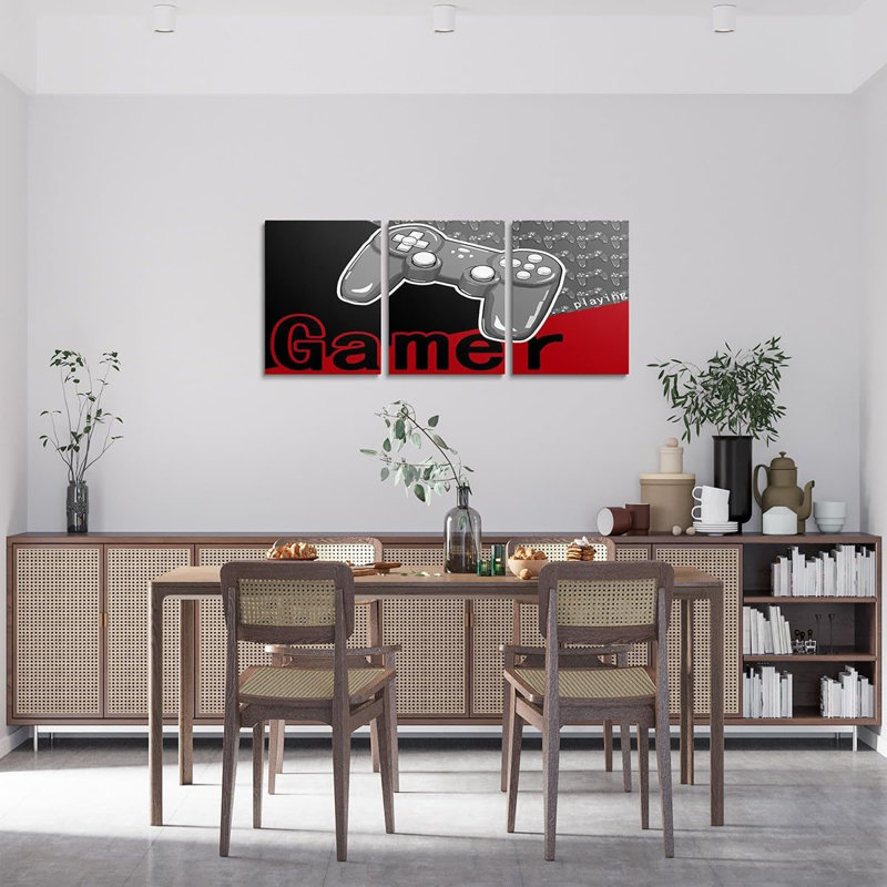 3 Piece Wrapped Canvas Wall Art