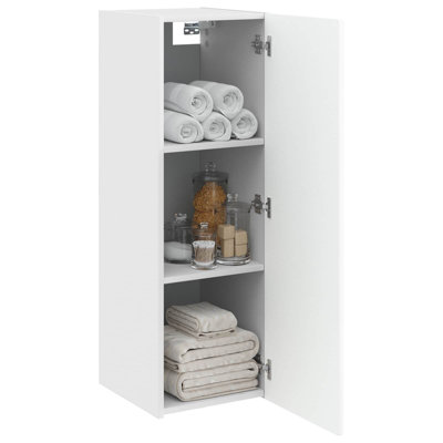 Engineered Wood Linen Cabinet