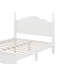 Lit plateforme en bois de style rétro avec support en lattes de bois-239406046-239406045