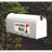 Alloy Steel Mailbox Flag,Reflective Outgoing Mail Magnetic Mailbox Flag Sign Can Be Used To Replace A Broken Flag On A Mailbox, Silver With Reflective Surface, ?4 X 8 X 0.1 Inches