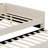 Modern Upholstered Platform Bed with  Trundle