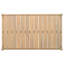 Table basse d'extérieur en bois d'acacia-652417788