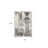 Trawick 10' Gray And Ivory Damask Shag Runner Rug-1329510158
