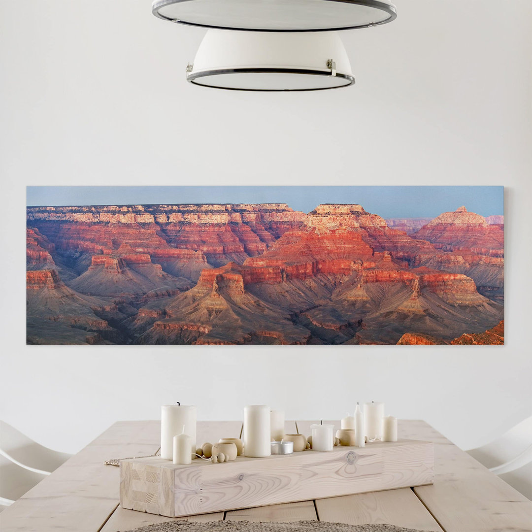 Leinwandbild Grand Canyon nach Sonnenuntergang