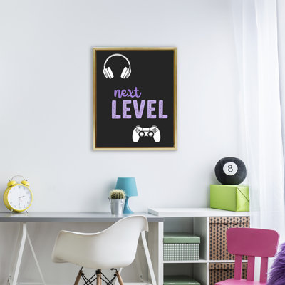 Next Level Headset & Controller Floating Frame, design by Christine Simpson Art
