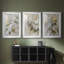 FLORAL Series CCLVI - Impression encadrée sur mesure de qualité supérieure - 3 pièces-778084984-778084985