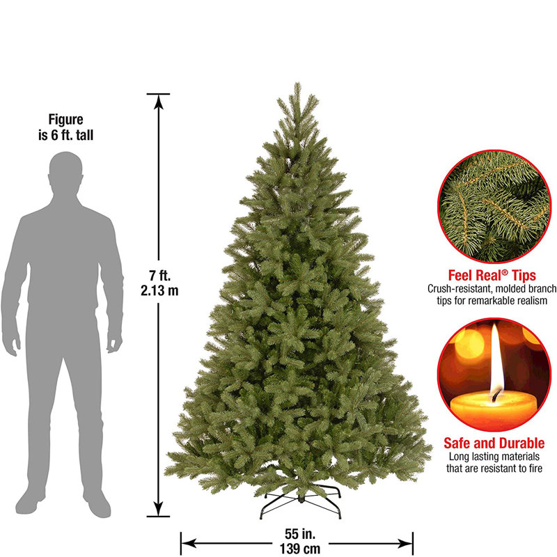 Easy Set-Up 84' Lighted Christmas Tree