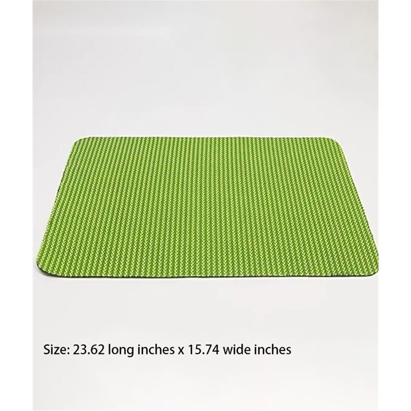 Tapis filtrant pour litière pour chat, H 0,11 po x l 19,68 po x P 15,74 po