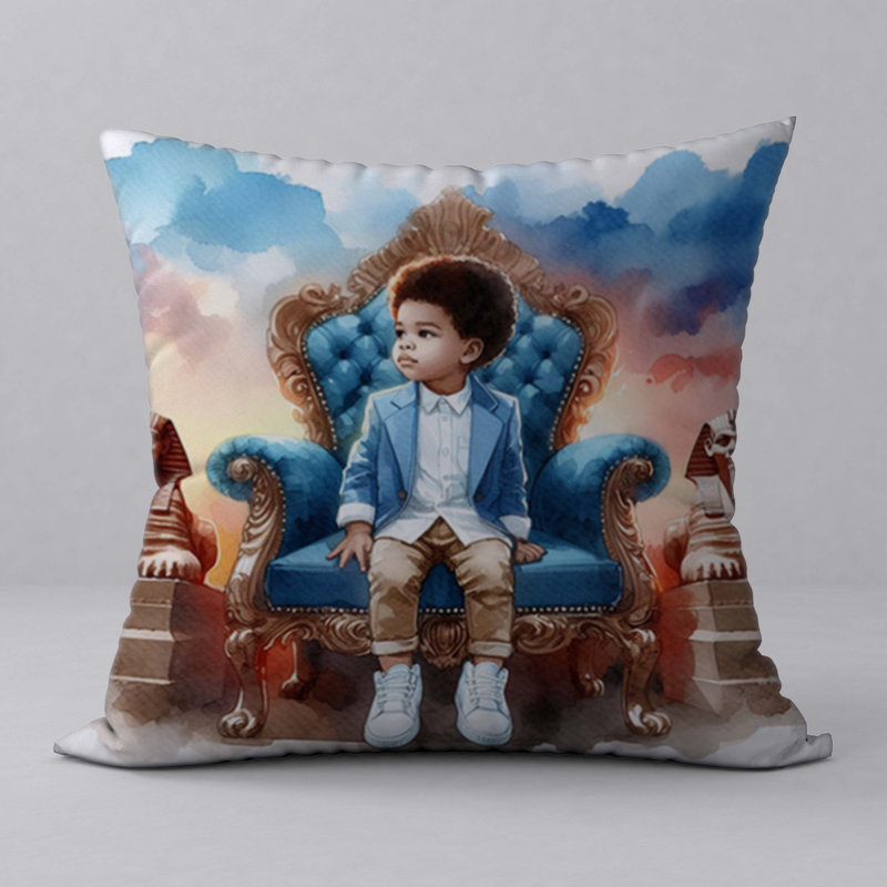 Polyester Throw Square Pillow Cover & Insert
