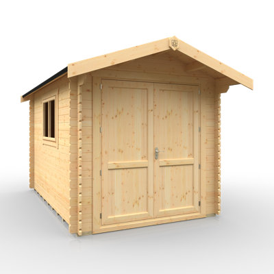 12x8w Javan | 28mm Log Cabin