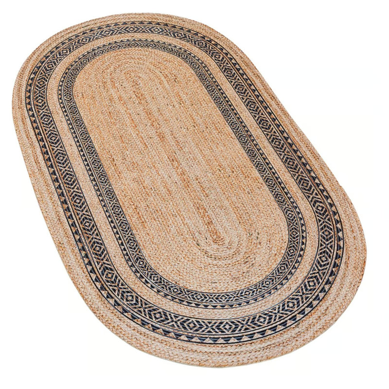 Tapis ovale Seairra, Ovale 3 pi 11 po x 5 pi 11 po