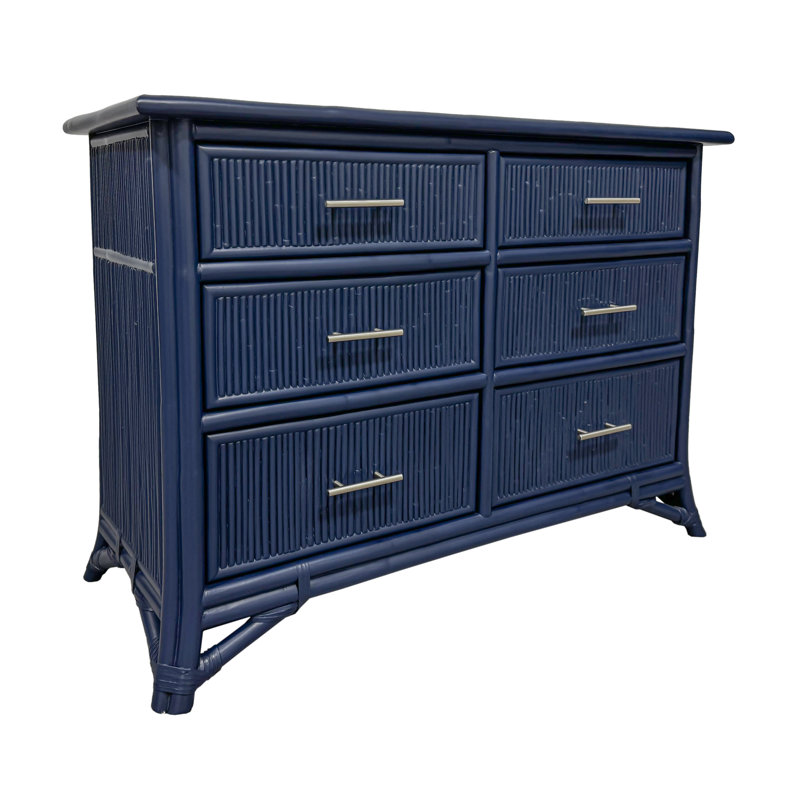Bermuda 6 - Drawer Dresser, Navy