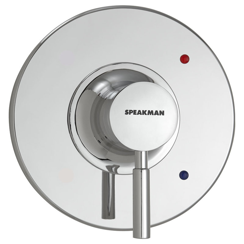 Neo Thermostatic Pressure Balance Shower Valve Trim, Polished Chrome
