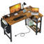 Prises de courant intégrées / Bureau d'ordinateur en L USB-1414093082-1415144350