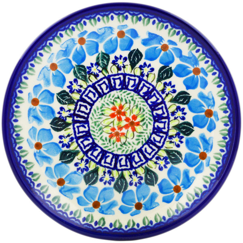 Revley Polish Pottery 7" Appetizer Plate