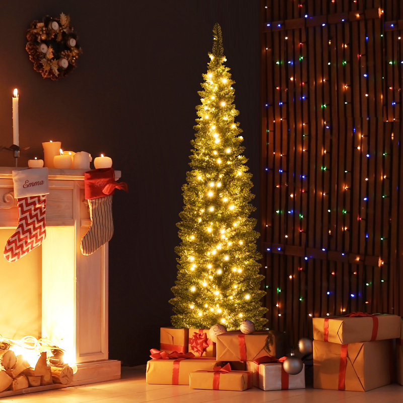 Lighted Artificial Christmas Tree