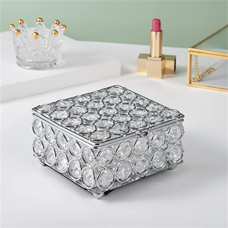 Boîte à bijoux en cristal