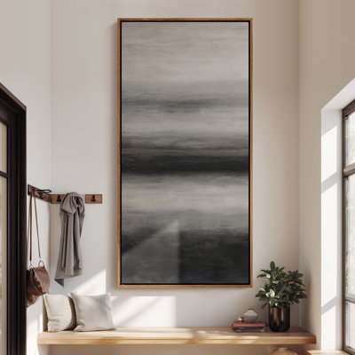 Large Framed Canvas Wall Art - Abstract Landscape Prints - 60"x30"