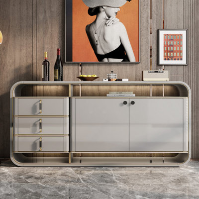Buffet clair luxueux