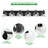 Bathroom Light Fixtures, Light Matte Black Vanity Light Over Mirror, 41" Modern Wall Sconces With Clear Glass Globe Shade,Bathroom Wall Lights For Mirror Kitchen Bedroom Hallway-756645390