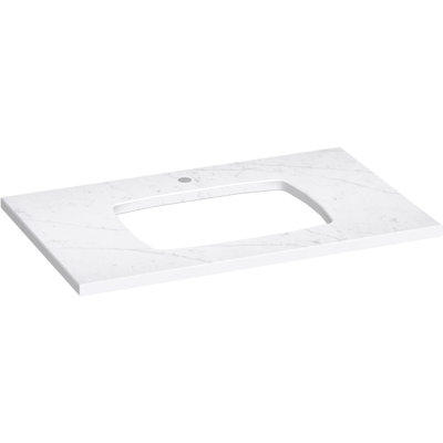 Comptoir de meuble-lavabo 37 po Silestone Quartz
