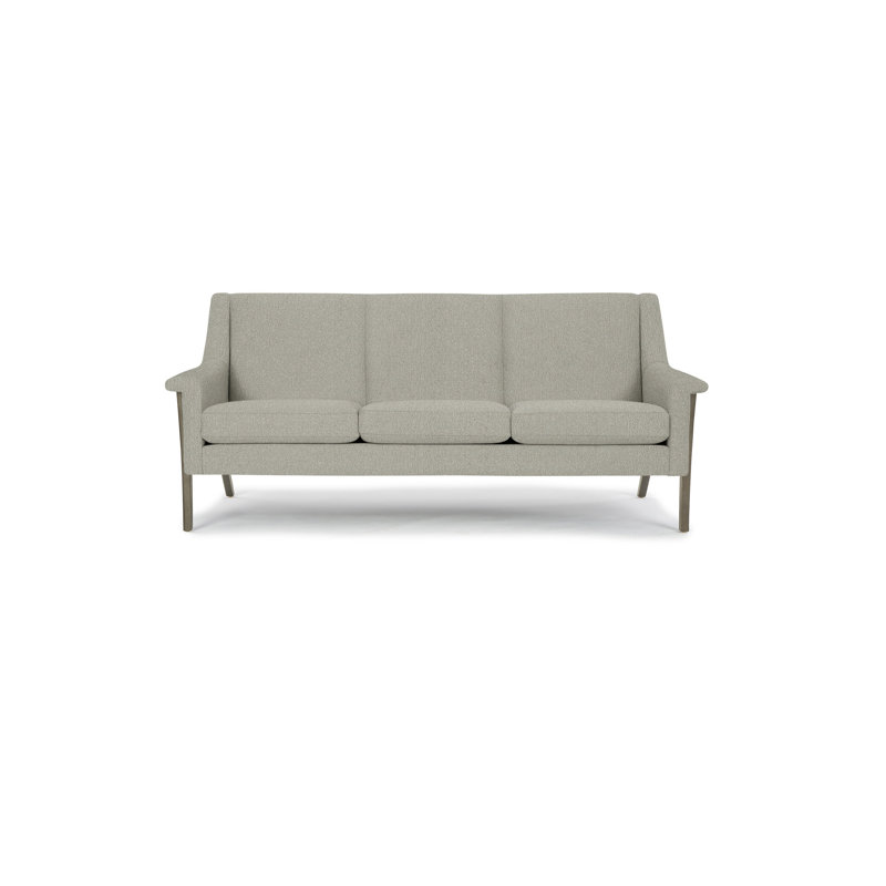Arlo Sofa, Driftwood, Stone Polyester Blend