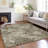 Shanata Washable Floral Indoor / Outdoor Rug-249339442