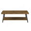 Table basse brune