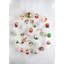 4'' Handmade Glass Animals Ball Ornament