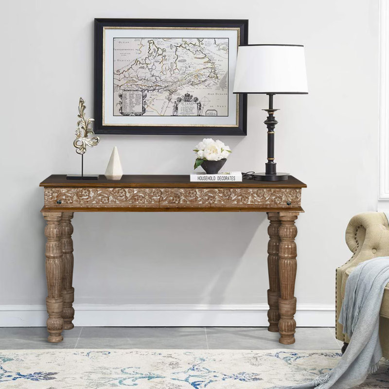 47'' Solid Wood Console Table