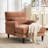 52"l Upholstered Chenille Lounge Chaise Chair-535344962