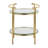 Kayson Glass Tray Top End Table