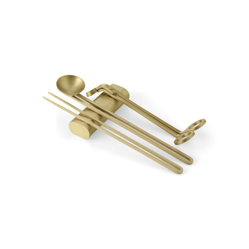 Clip Candle Care Kit, Brass