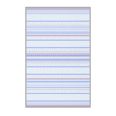 Stylish Hall Carpet 2.6 x 4.9 Feet, 1% Polyester with 8 mm Pile Height | Antibacterial, Non-Slip PVC Felt Dot Underside | Machine Washable, 3D Digital Printing | Perfect for Home Entryways & Living Spaces