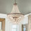 Lustre empire en cristal 7 lumières Classical / Traditional