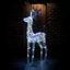 Iridescent Reindeer Family With 200 White LEDs