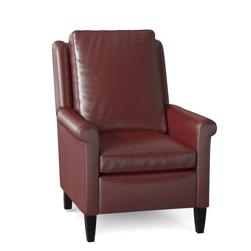 Timber Recliner, Anilina Cacao Genuine Leather, Cobblestone, Power