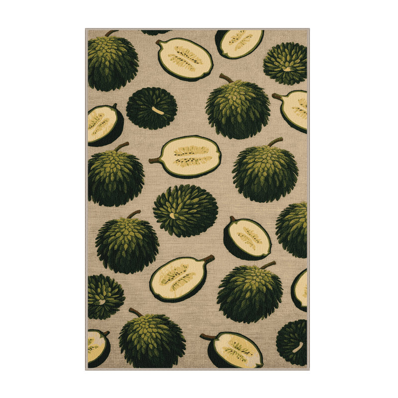  Tapis lavable Rollinia, Rectangulaire 7 pi x 10 pi